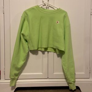 champion cropped Crewneck